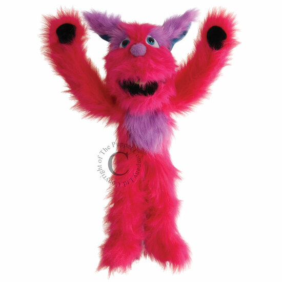 PC007704 roze monster - handpop