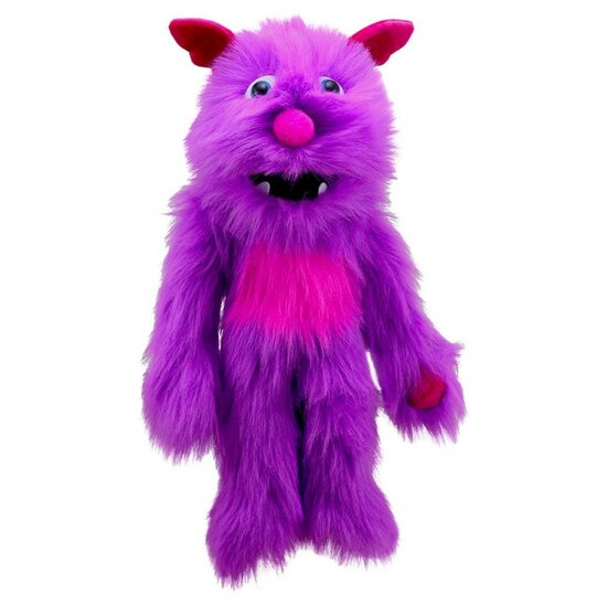 PC007712 paars monster - handpop