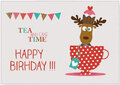 CA071 Carotte et compagnie soft-touch kaart - happy birthday