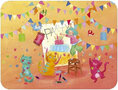 CA158 Audrey Bussi kaart "Birthday party"