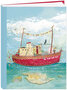 KIO13 Schrift met linnen rug van Jehanne Weyman - go your own way - schip (17 x 22 cm)