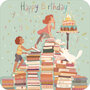 BAR228 Audrey Bussi en Elisa Rochetain kaart - happy birthday - boeken