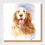 WP026 fine art kaart - hond