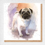 WP010 fine art kaart - hond