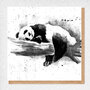 WP006 fine art kaart - panda