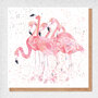 WP014 fine art kaart - flamingo