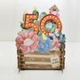 MN043 Miniature pop-up kaart - 50 happy birthday