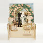 MN059 Miniature pop-up kaart - happily ever after