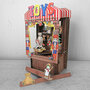 XPT004 kerstkaart en papieren theater - toys