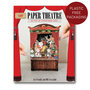 XPT006 kerstkaart en papieren theater - kerstman