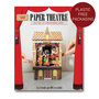 XPT007 kerstkaart en papieren theater - gingerbread