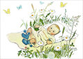 16441 ansichtkaart Elsa Beskow - baby