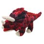 PC002907 Baby Triceratops (Red rood) - handpop baby dino