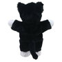 PC006202 Eco Walking Puppet Cat (black and white) Kat (zwart - wit) - handpop