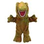 PC006213 Eco Walking Puppet T-Rex (brown bruin) - handpop