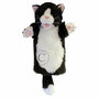 PC006003 Cat kat (zwart-wit) - Lange mouw - handpop