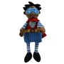 PC001919 Super Hero (Blue Mask) - Superheld (Blauw masker) - Story Telling Puppets - handpop