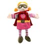 PC001902 Super Hero (Pink outfit) - Superheld (Roze kleding) - Story Telling Puppets - handpop