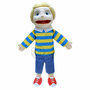 PC002051 People Puppet Buddies - Medium  - blauw-gele trui - handpop