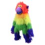 PC007402 Rainbow Monkey aap - Medium Primates - handpop