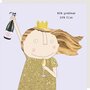 GF482 – rosiemadeathing wenskaart Gin & Frolics - goddess & fizz