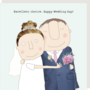 GF462 – rosiemadeathing wenskaart Gin & Frolics - wedding choice