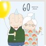 GF214 – Rosie made a thing wenskaart - 60 jaar getrouwd