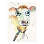 ES342 – Eclectic Selection - wenskaart Santoro - Watercolour Cow