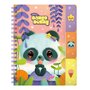 1287BB01 - Bangoberry - notitieboek met verdelers en bangobobs - Pally Panda