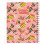 1287BB02 - Bangoberry - notitieboek met verdelers en bangobobs - Piggy Pig