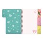 1287BB02 - Bangoberry - notitieboek met verdelers en bangobobs - Piggy Pig