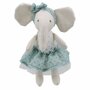 WB001506 olifant - blauwe jurk - Wilberry Collectables