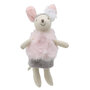 WB001508 muis - roze oren - Wilberry Collectables