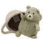 WB001802 Bear - Beer - Wilberry Pets in Baskets