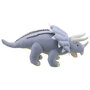 WB004344 Triceratops blauw large - Wilberry Knitted