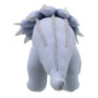 WB004344 Triceratops blauw large - Wilberry Knitted