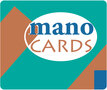 topkaart voor kaartenmolen - mano cards - groen