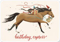 C043 Rosie Hilyer ansichtkaart - birthday express