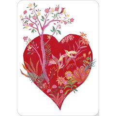 C115 Izou ansichtkaart - rood hart | Correspondances | Mano cards groothandel