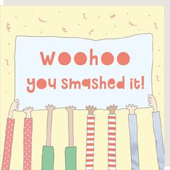 GF551 – Rosie made a thing wenskaart - smashed it