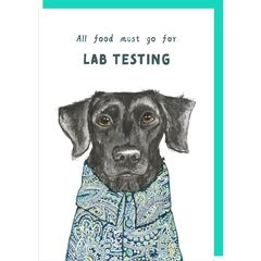 TT006 – Rosie made a thing - Tipp Top wenskaart - lab testing | Mano cards groothandel