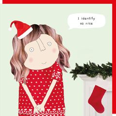 xBB023 – rosiemadeathing kerstkaart Babble - identify nice | Mano cards groothandel